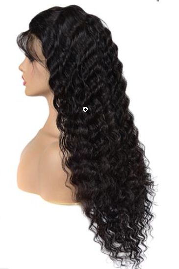 HD Lace front Human Hair Wigs for Black Women 10A Pineapple Deep wave wig wet wavy Human Hair 100% Unprocecessed