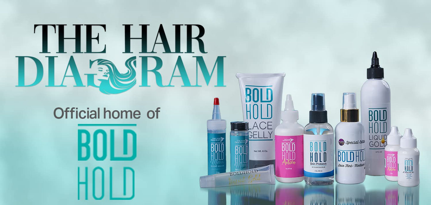 Bold Hold Extreme Creme 1.3 and Bold Hold Active 1.3 - 2 Pack Lace Wig Adhesives