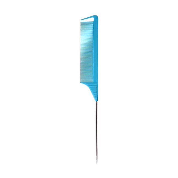 10 pieces Hairdressing Anti Static Heat Resistant carbon Mental prediction Rat tail comb